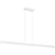 Presley LED 1.63 inch Matte White Chandelier Ceiling Light