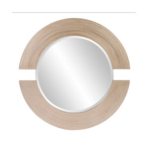Orbit 38 X 38 inch Silver Leaf Wall Mirror
