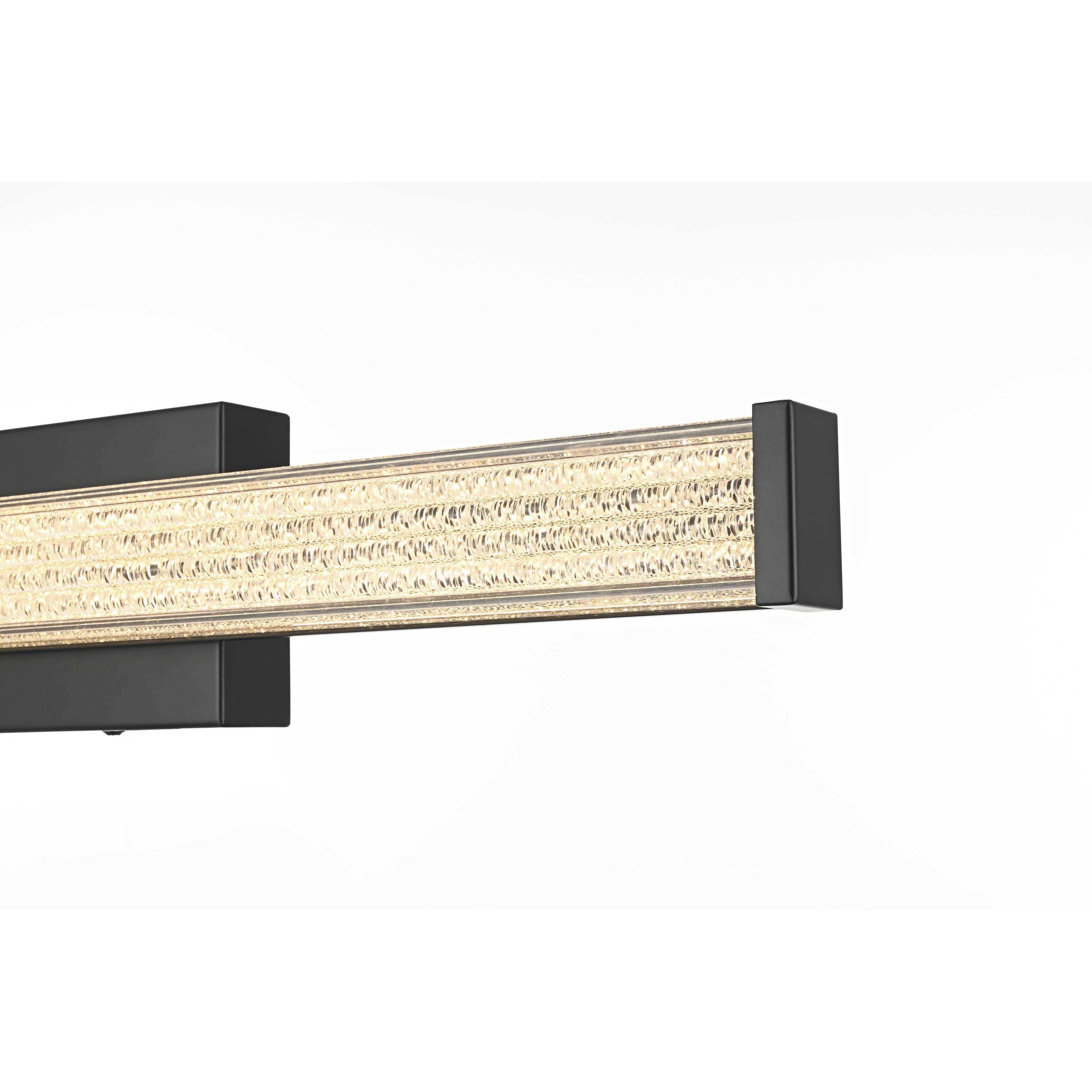 Jaxx 1 Light 24 inch Black Wall Sconce Wall Light