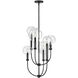 Alchemy 20 inch Black Indoor Foyer Light Ceiling Light