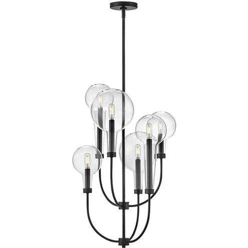 Alchemy 20 inch Black Indoor Foyer Light Ceiling Light