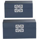 Anita 13.6 X 7.5 inch Blue Box, Set of 2