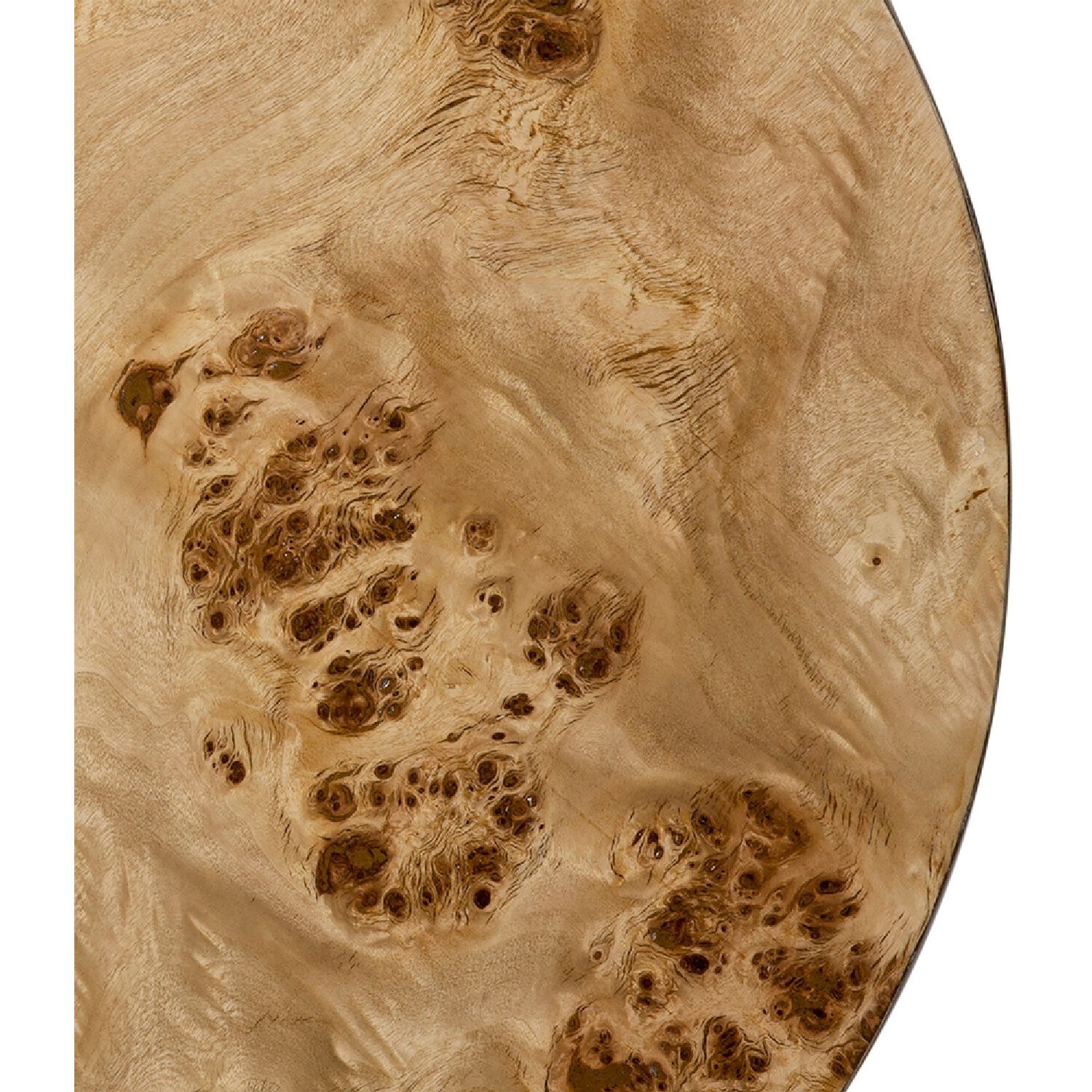 Burl 20.1 inch Brown Side Table