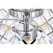 Lyla 3 Light 13 inch Chrome Flush Mount Ceiling Light