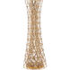 Canada 43 inch 0.30 watt Gold Floor Lamp Portable Light