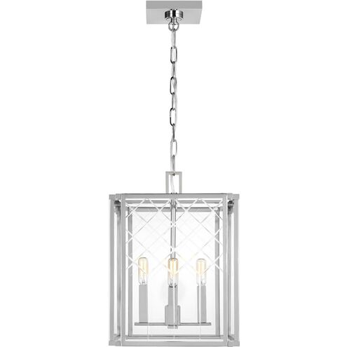 AH by Alexa Hampton Erro 4 Light Polished Nickel Pendant Ceiling Light