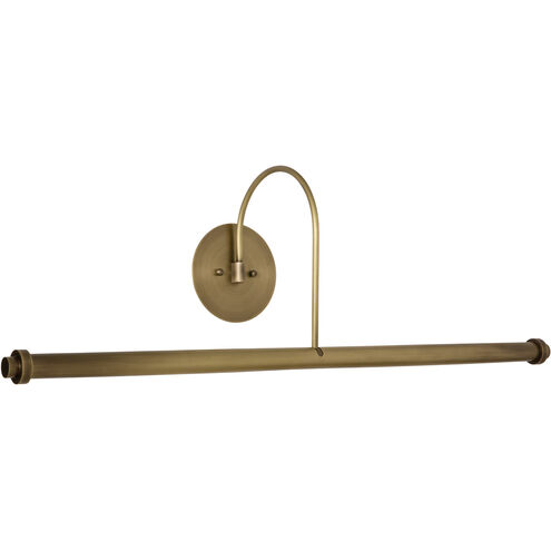 Slim-line 9 watt 30 inch Antique Brass Picture Light Wall Light