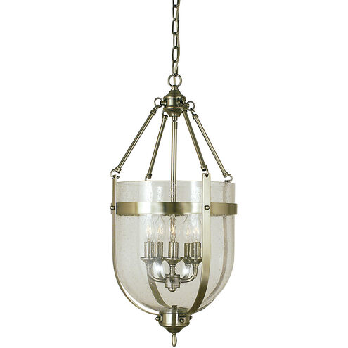 Hannover 5 Light 18 inch Antique Brass Dining Chandelier Ceiling Light
