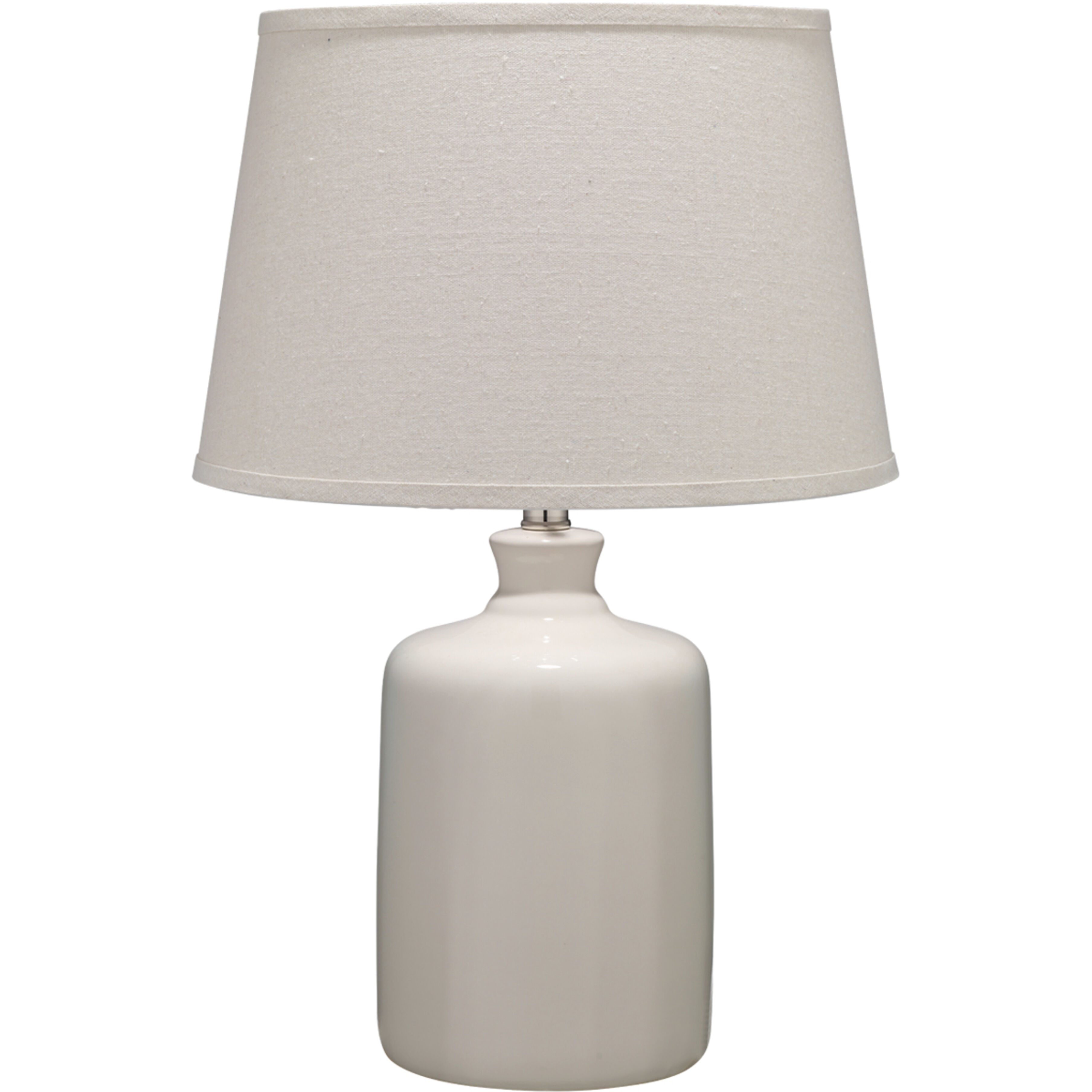 Milk Jug 22 inch 150 watt Cream Table Lamp Portable Light