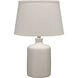 Milk Jug 22 inch 150 watt Cream Table Lamp Portable Light