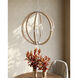 Bastian 6 Light 31 inch Sandstone/Sugar White Orb Chandelier Ceiling Light