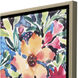 Breezy Petals Green and Blue and Pink and Orange Canvas