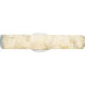 Alabaster Rocks 20.25 inch Polished Chrome Vanity Light Wall Light