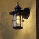 Lake Shore LED 10 inch Textured Black Outdoor Wall