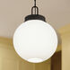 Andorra 1 Light Black Pendant Ceiling Light