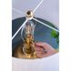 Anita 25.7 inch 40.00 watt Gold/White Table Lamp Portable Light