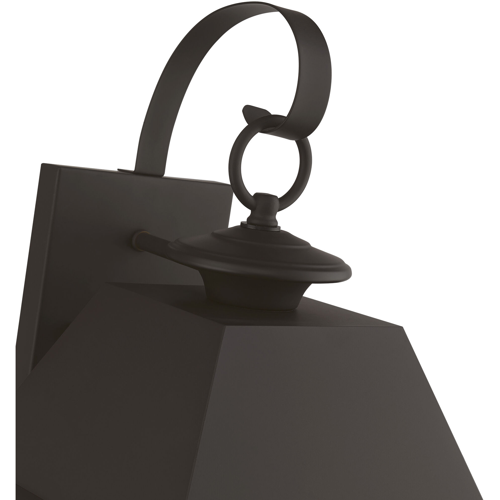 Wentworth 2 Light 17 inch Bronze with Antique Brass Finish Cluster Outdoor Wall Lantern, Medium