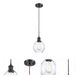 Ballston Small Waverly 1 Light 6 inch Oil Rubbed Bronze Mini Pendant Ceiling Light, Ballston
