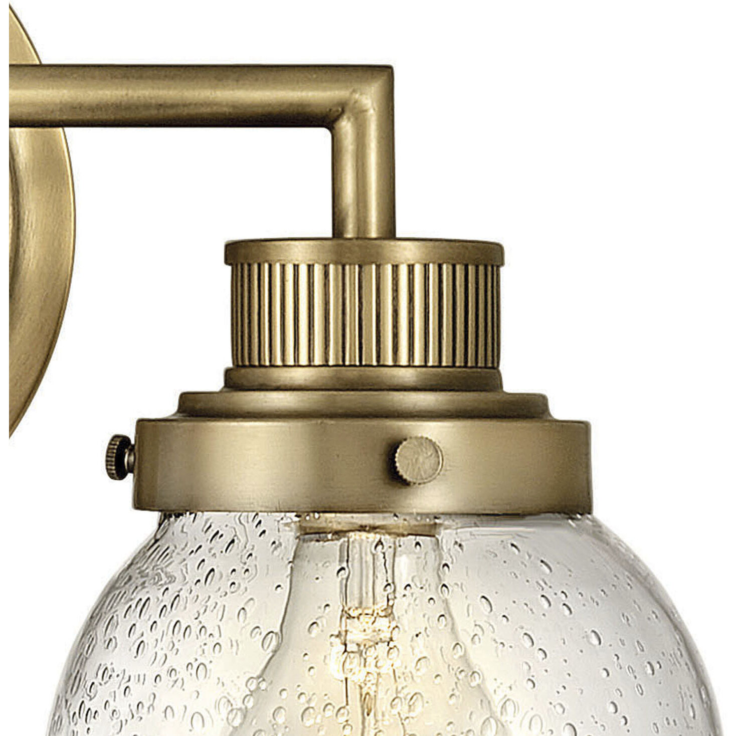 Poppy 2 Light 14.75 inch Heritage Brass Vanity Light Wall Light