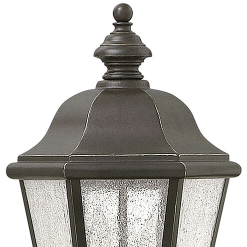 Estate Series Edgewater 3 Light 21.25 inch Oil Rubbed Bronze Outdoor Post Mount Lantern in Non-LED