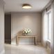 Nevado LED 12 inch Satin Brass Flush Mount Ceiling Light