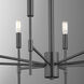 Hamilton 8 Light 28 inch Matte Black Chandelier Ceiling Light