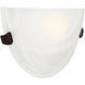 Oasis 1 Light 12 inch Bronze ADA Wall Sconce Wall Light