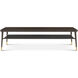 Stratton Street 64 X 30 inch Fumed Cocktail Table, Wooden, Rectangular, Spencer Green Park
