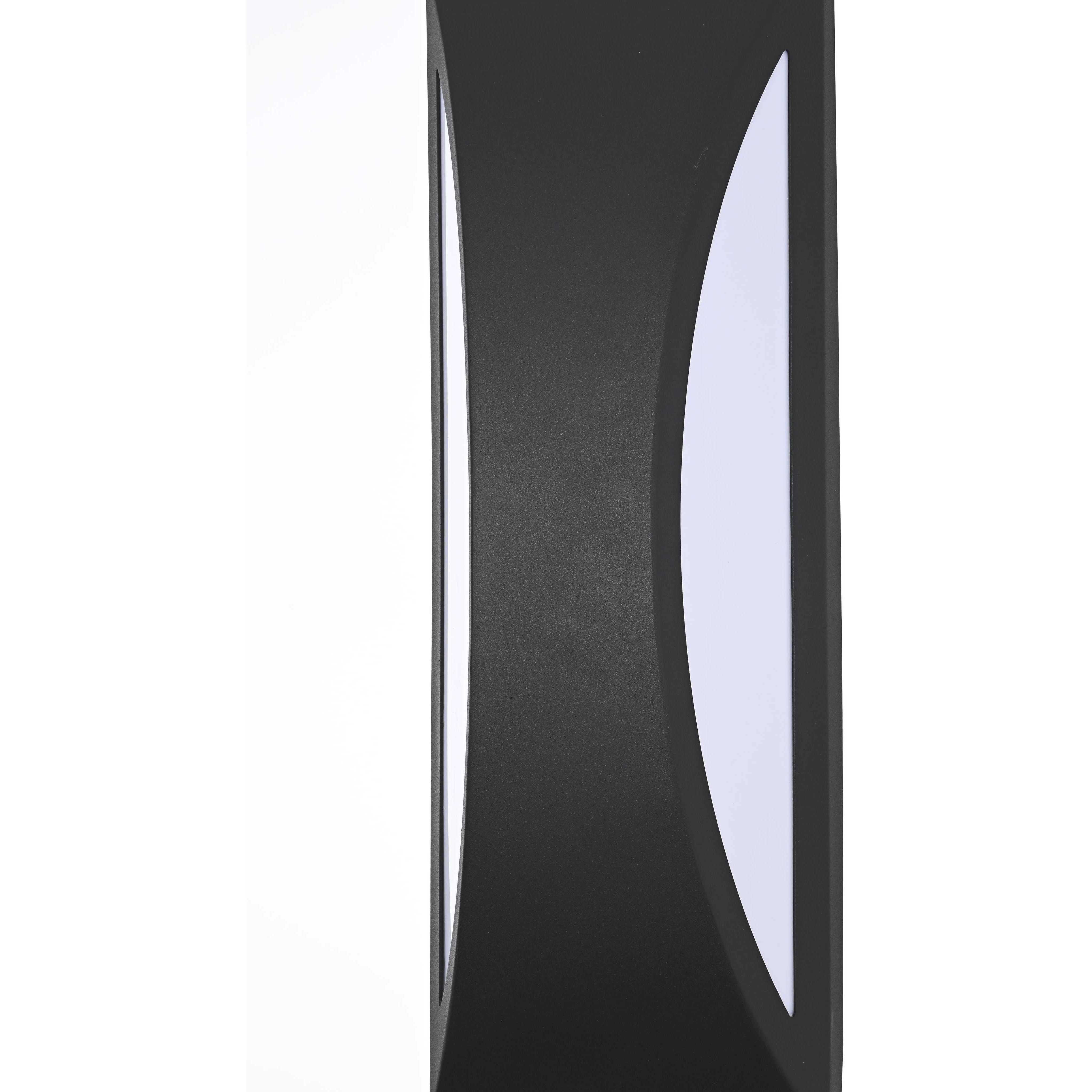 Zayn 1 Light 14 inch Black Outdoor Wall Sconce