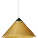 Kona LED Black Cord Pendant Ceiling Light