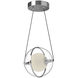 Aries LED 7.88 inch Chrome Pendant Ceiling Light