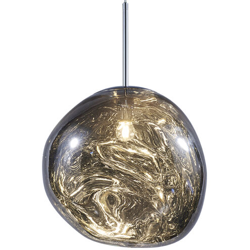 Galactic LED 19 inch Smoke Pendant Ceiling Light