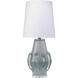 Talon 26.75 inch 60 watt Cornflower Blue Table Lamp Portable Light
