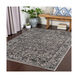 Mumbai 35 X 24 inch Medium Gray/Black/White Rugs, Rectangle