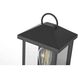 Neil 1 Light 15 inch Black Outdoor Wall Sconce