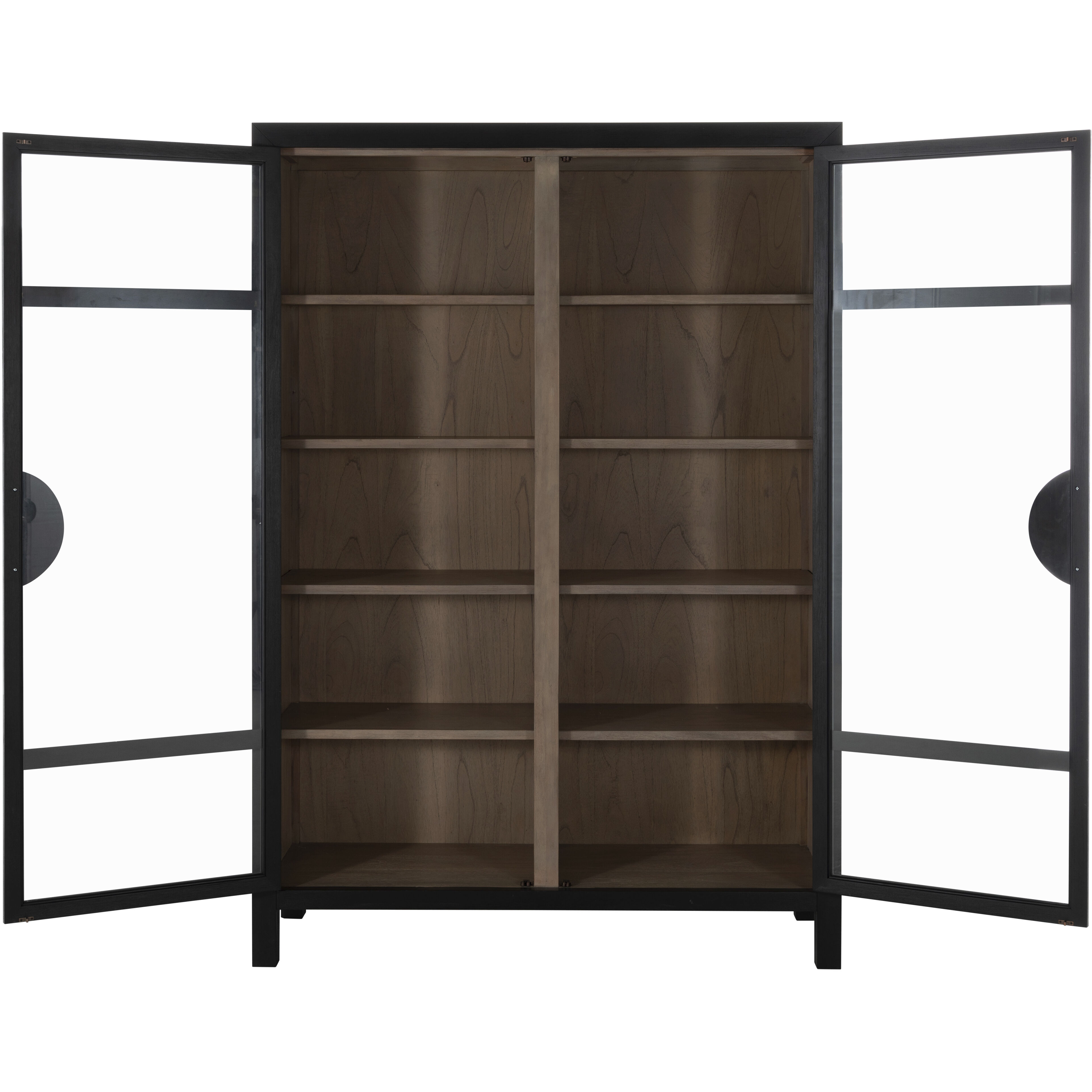 Elias Natural Bay / Antique Bronze / Brushed Black Cabinet