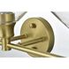 Gene 3 Light 28 inch Satin Gold Bath Sconce Wall Light