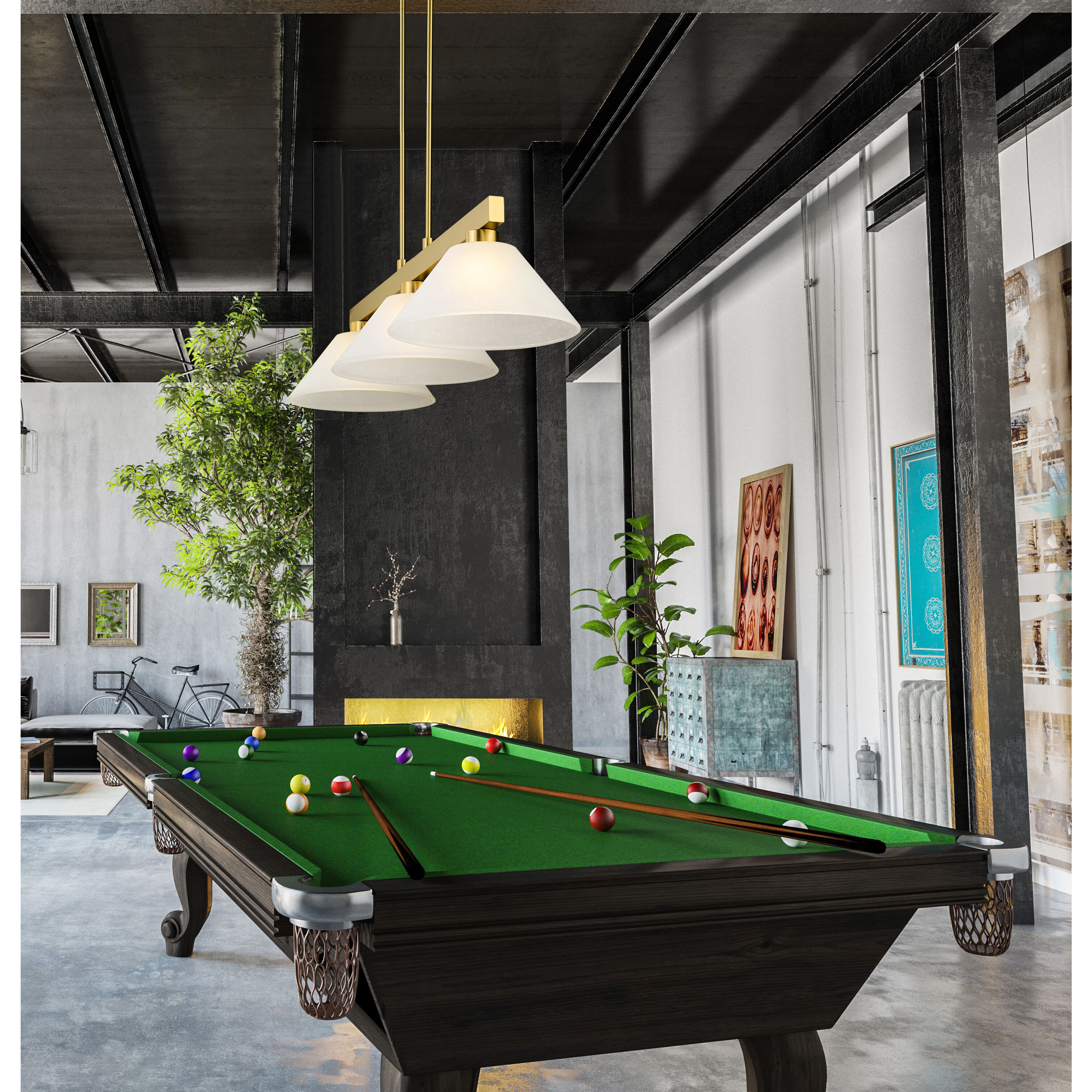 Modern billiard light shop