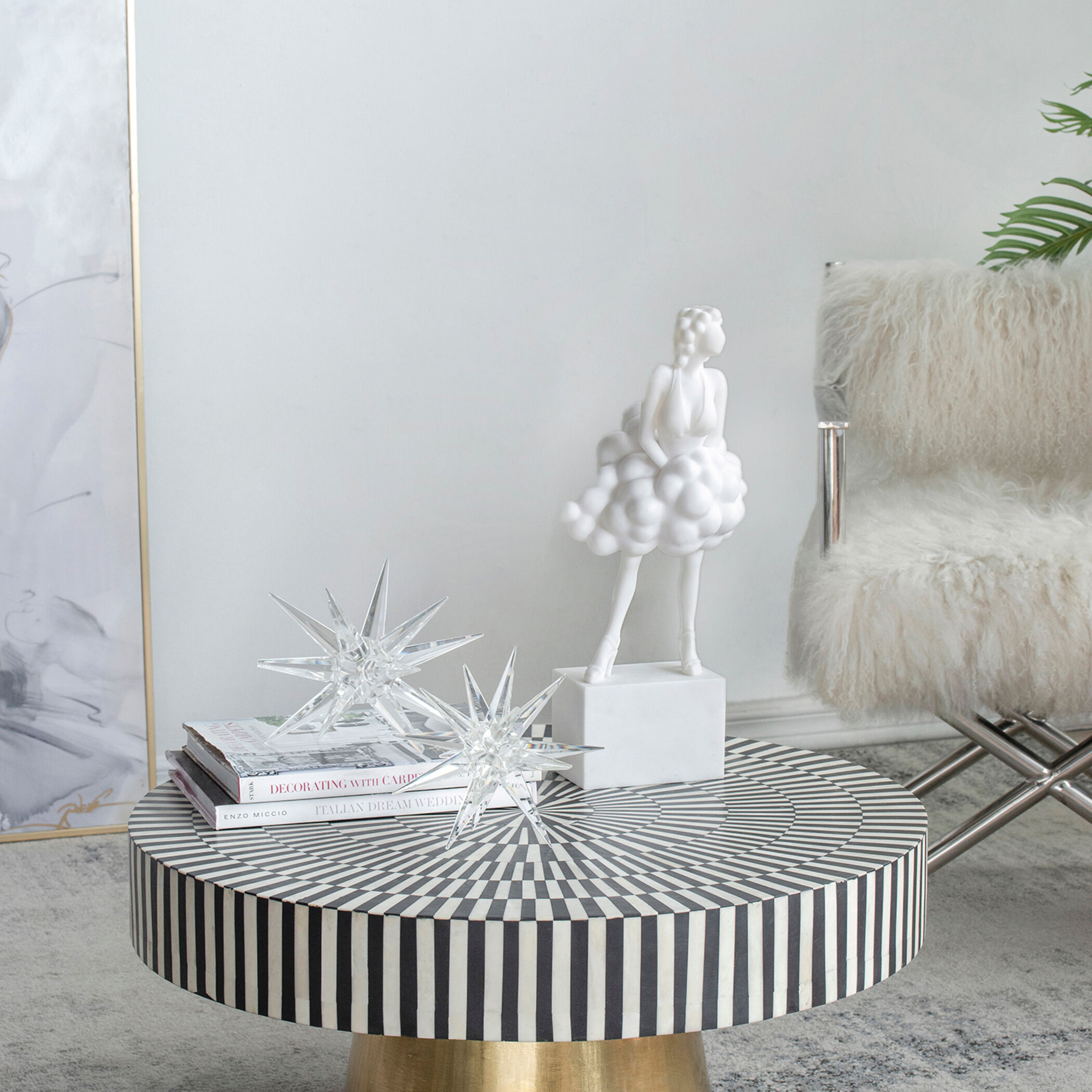 Anita White Table Décor