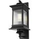 Collins 1 Light 18.5 inch Black Outdoor Wall Sconce