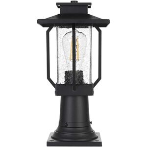 Salem 1 Light 15 inch Black Outdoor Post Light