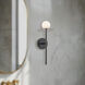 Elixir Wall Sconce Wall Light in Black