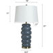 Lizzie 31 inch 150.00 watt Denim Washed Table Lamp Portable Light