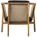 Balin Clear Coat Flat Occasional Chair