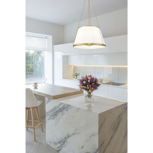 Madeline 6 Light 24 inch Modern Gold Pendant Ceiling Light