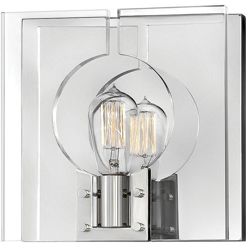 Lisa McDennon Ludlow 1 Light 10.5 inch Polished Nickel Indoor Wall Sconce Wall Light