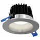 RGR Satin Nickel Regressed in 3000K, Gimbal Down Light