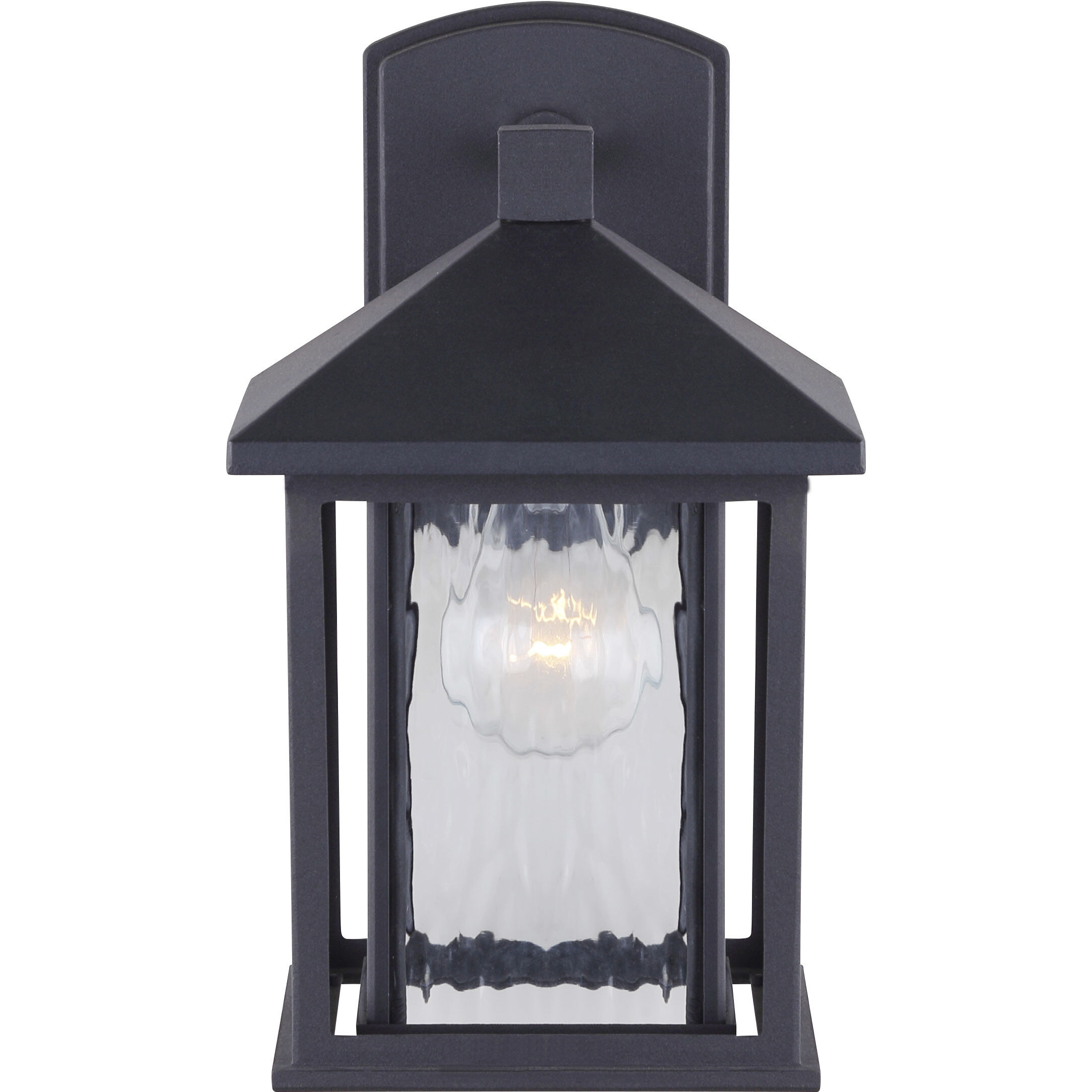 Madison 1 Light 11 inch Black Outdoor Post Light