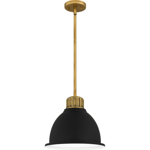Baynard 1 Light 12.75 inch Weathered Brass Mini Pendant Ceiling Light