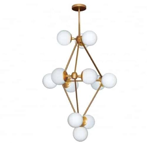 Domi LED 25 inch Gold Chandelier Ceiling Light